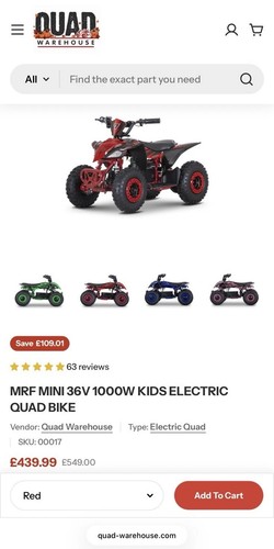 Electric quad bike for kids - electric,
