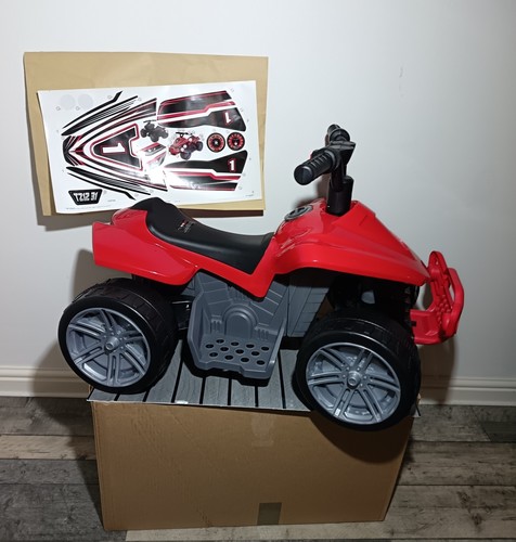 Brand new electric quad - quad, red